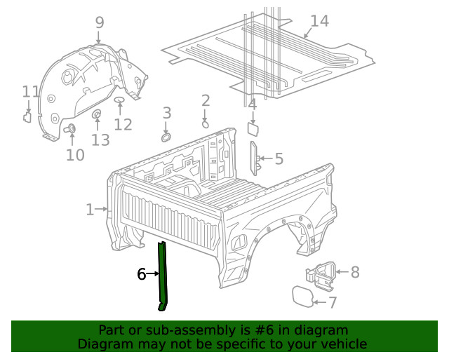 Genuine GM Air Deflector 85638764