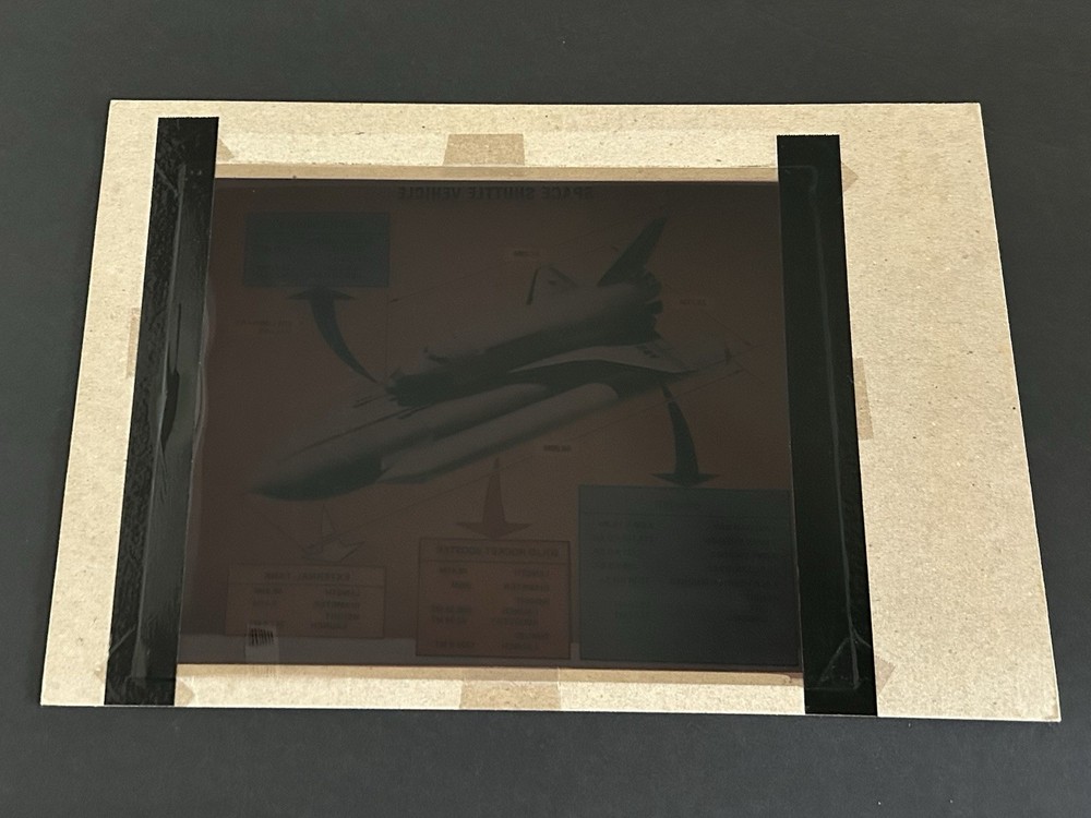 1978 NASA KSC Space Shuttle Vehicle Specifications Presentation Transparency-431