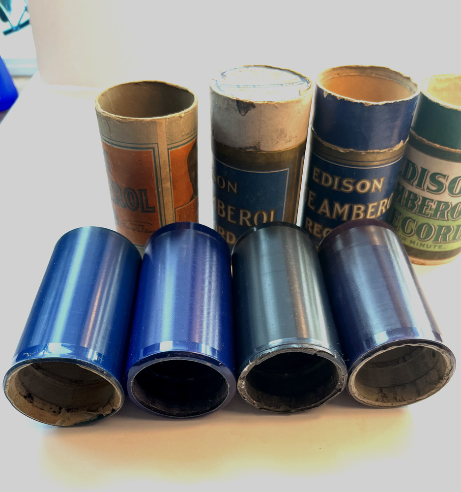 Edison Blue Amberol Cylinders Lot # 20