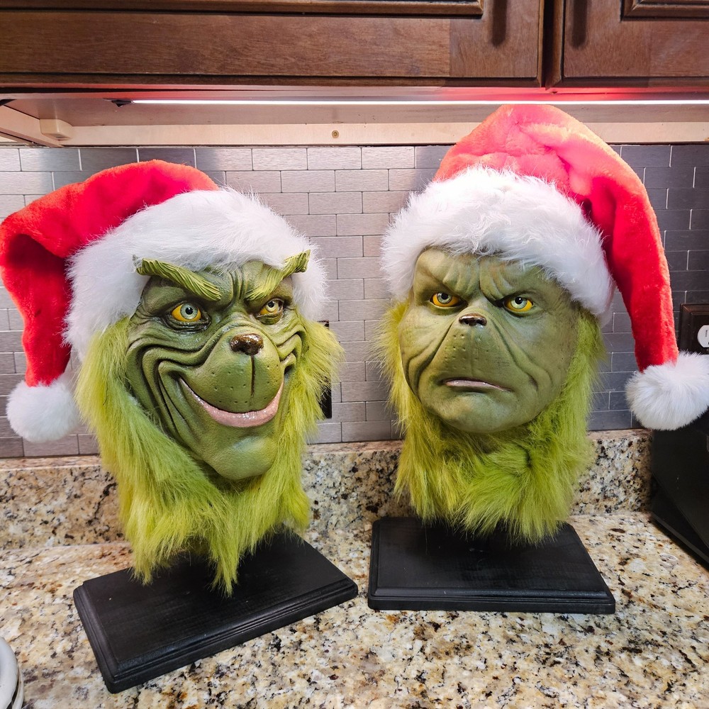 GRINCH Jim Carrey head bust ONE ONLY