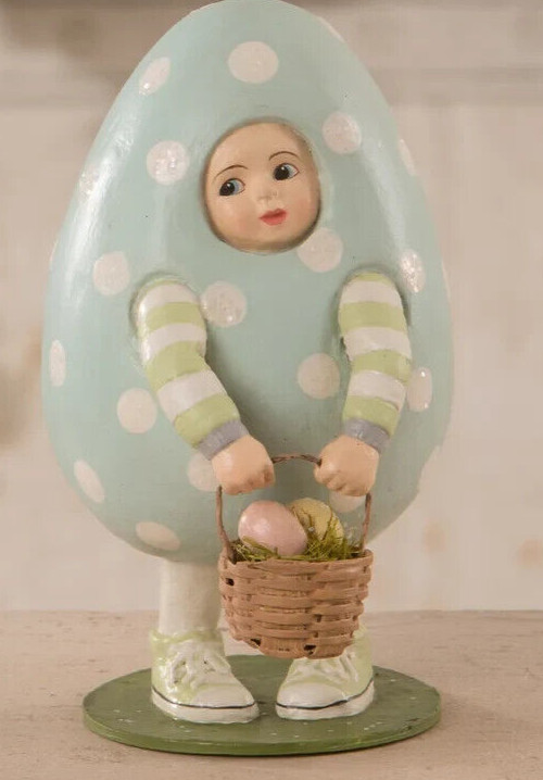 Bethany Lowe Easter Collectible ~ Easter Egg Luke ~ TD1138