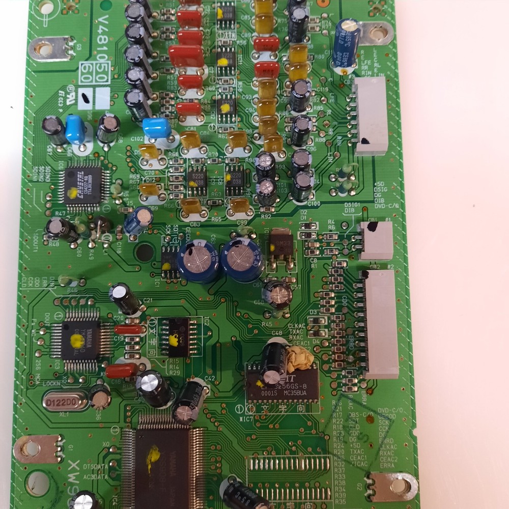 Yamaha Receiver Part Audio Processor Circuit Board From HTR-5230