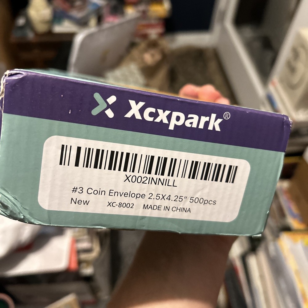 Xcxpark #3 Coin Envelopes