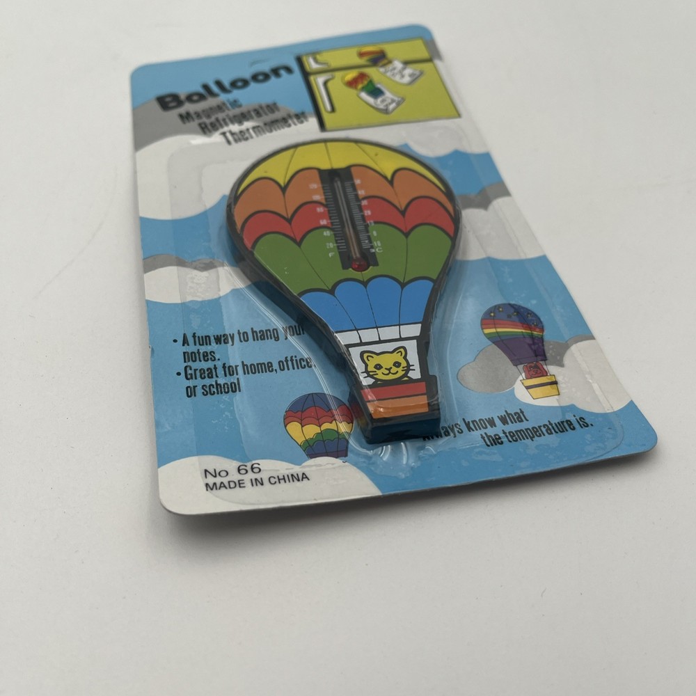 Balloon Magnetic Refrigerator Thermometer