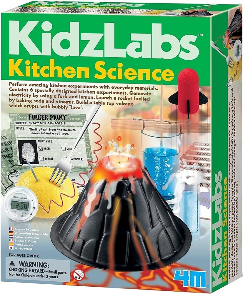 KidzLabs Kitchen Science STEM Toy Learning Experiments for Kids