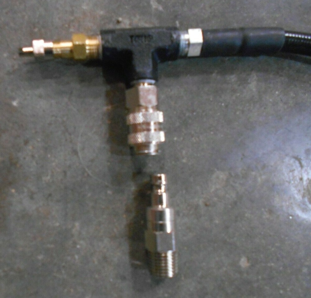 FlexFlow and Low Loss Adapter Hose 10" Black (VVV-3)