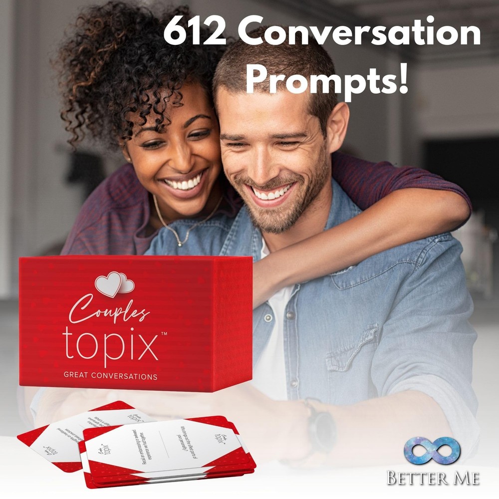 Better Me Couples Topix - 612 Conversation Starters for Couples, Create Quali...