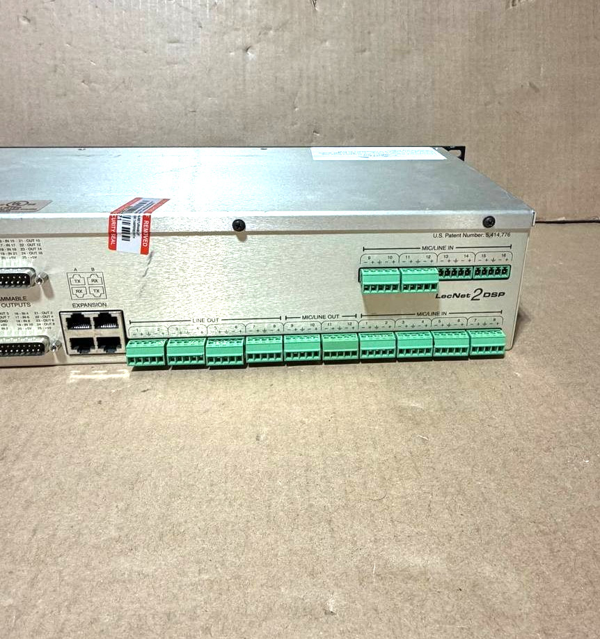 Lectrosonics DM1612 Digital Automatic Matrix Mixer +DPS