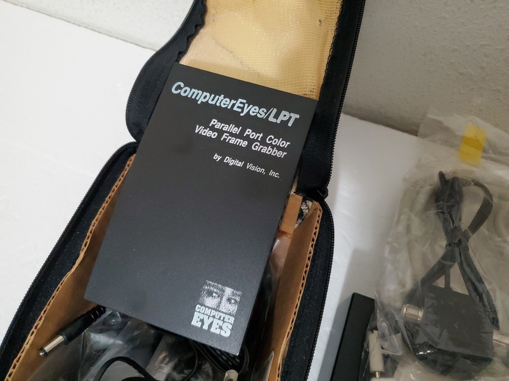 ComputerEyes / LPT Parallel Port Color Video Frame Grabber PC & More - UNTESTED