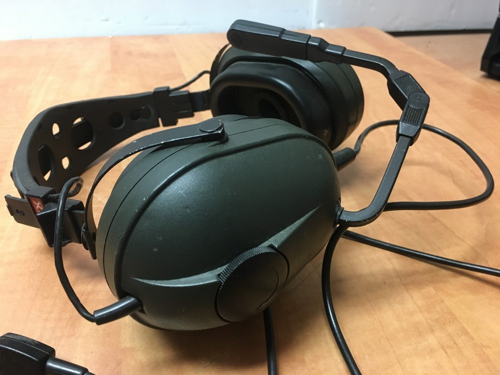 TELEX ProAir 2000E Aviation Headset with Microphone READ