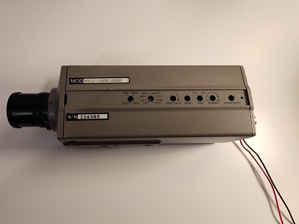 COHU High Performance CCD Camera 4912-2000/0000