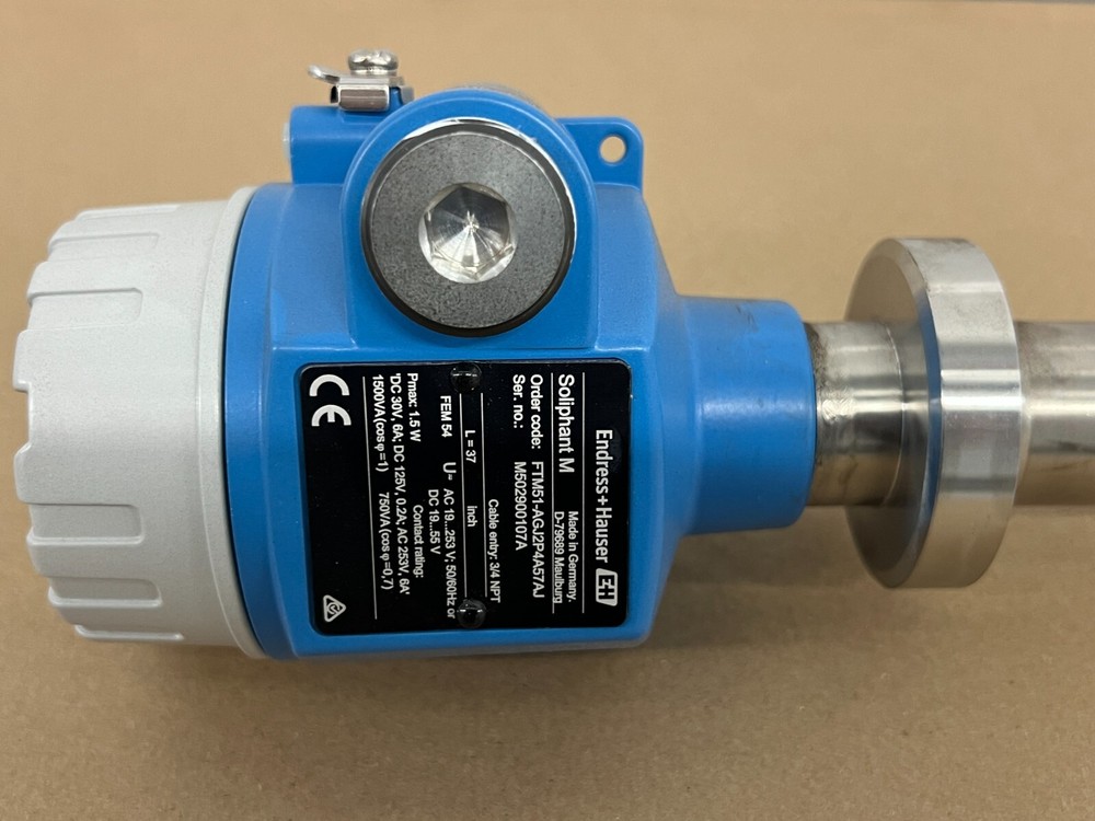 Endress+Hauser FTM51-AGJ2P4A57AJ, Soliphant M Level Switch, 37"