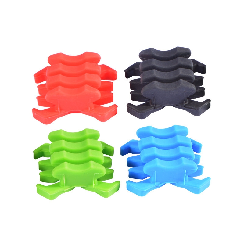 2Pcs Compound Bow Limbs Stabilizer Rubber Split Limb Silencer Archery Dampener