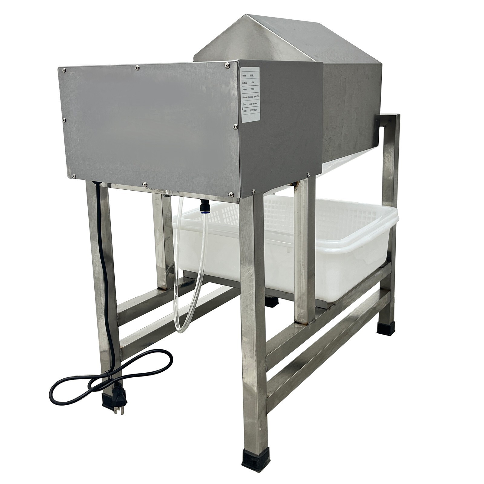 110V 32L Fully Automatic Vacuum Meat Pickling Machine Tumbler Marinator