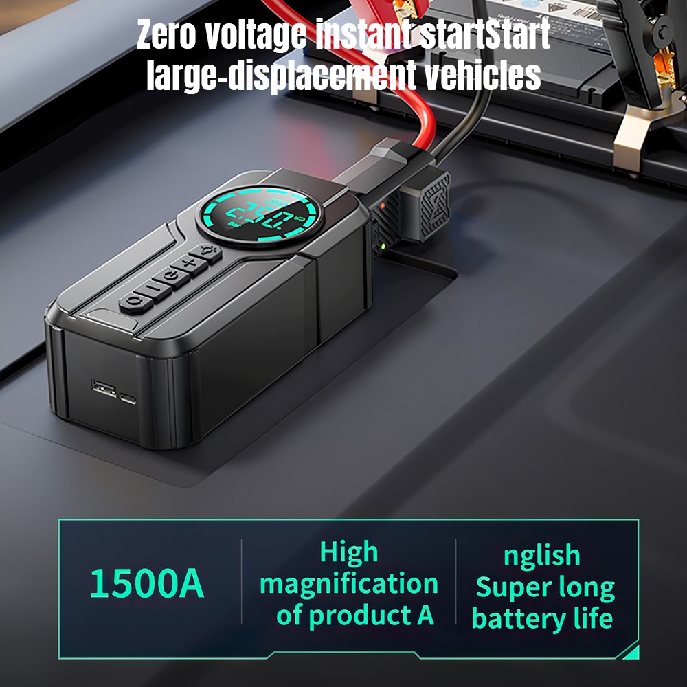 Car Jump Starter Booster Jumper Box Power Bank Battery Charger 100000mAh