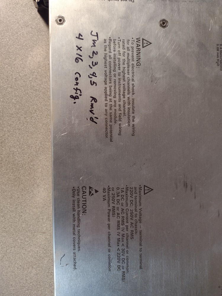 HP E1460-66201 64-Channel Relay Module