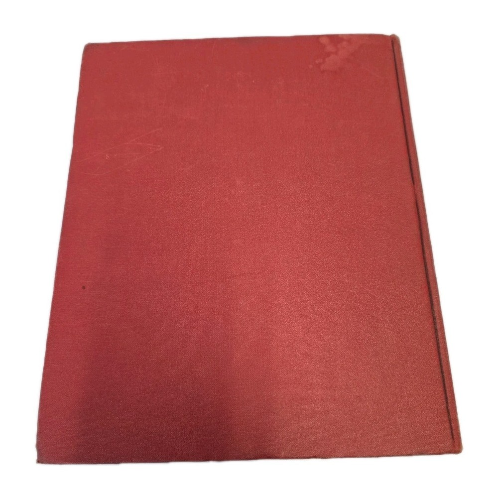 Antique 1933 Modern Postage Stamp Album 11x9.5 Stamps Removed On Some Pages