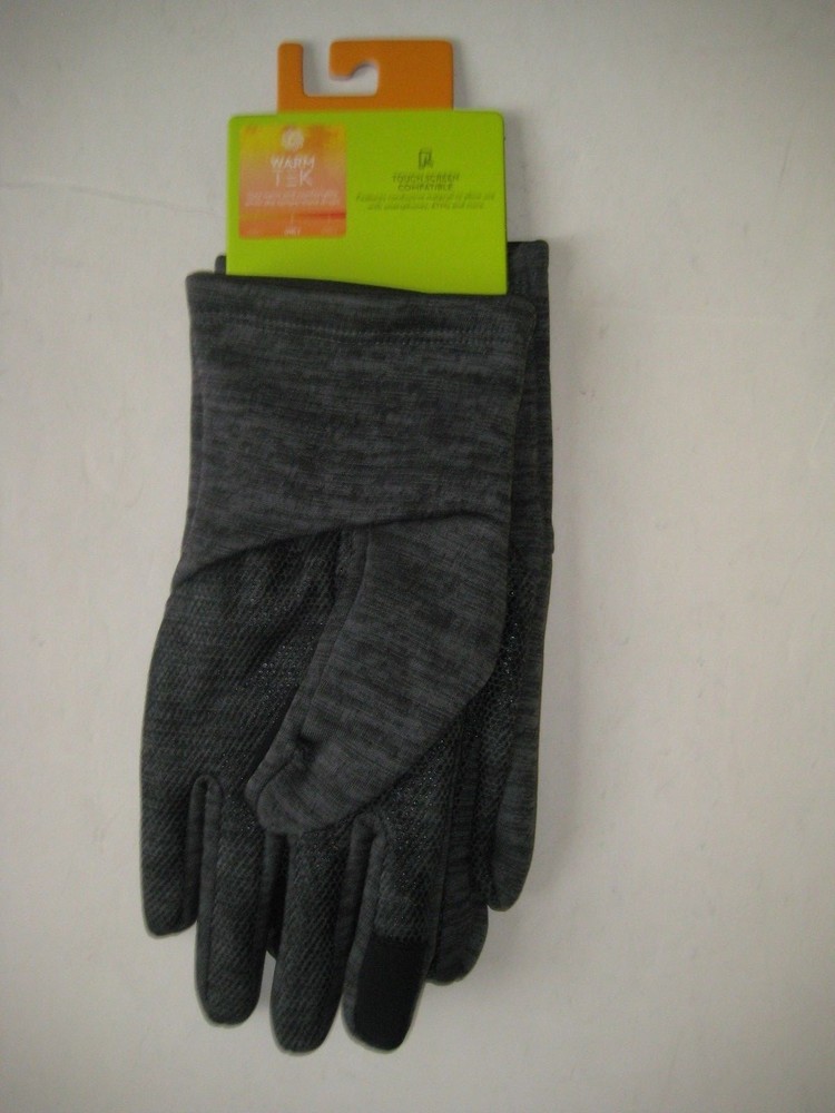 TEK GEAR S/M WARM TEK STRETCH GLOVES TOUCH SCREEN COMPATIBLE $28