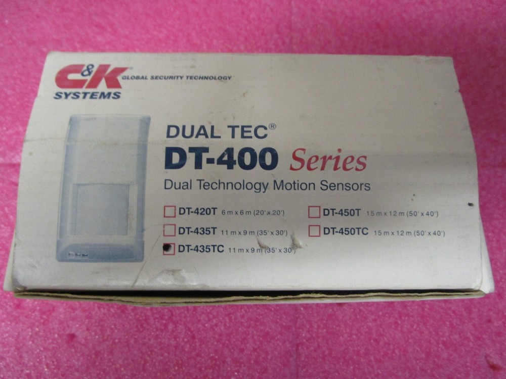 C & K Dual Tec Motion sensor DT-435TC
