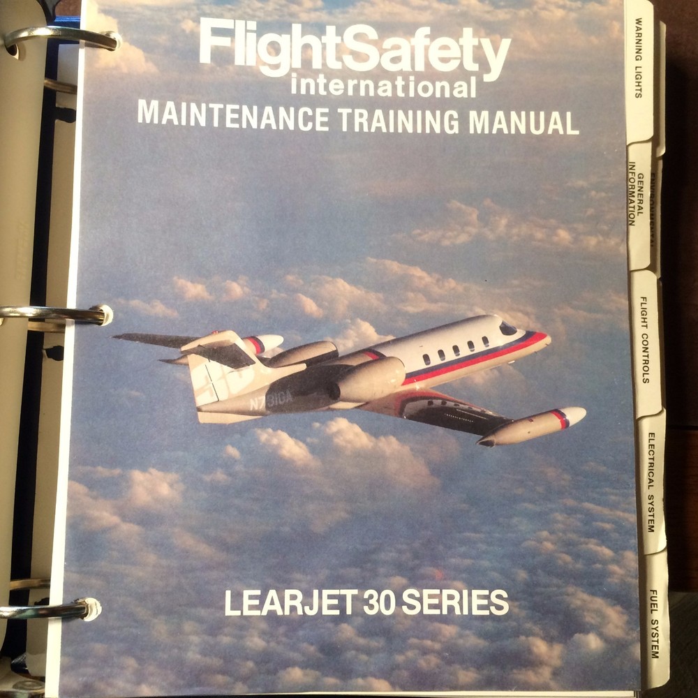 Learjet 35, 35A, 36 & 36A Maintenance Training Manual