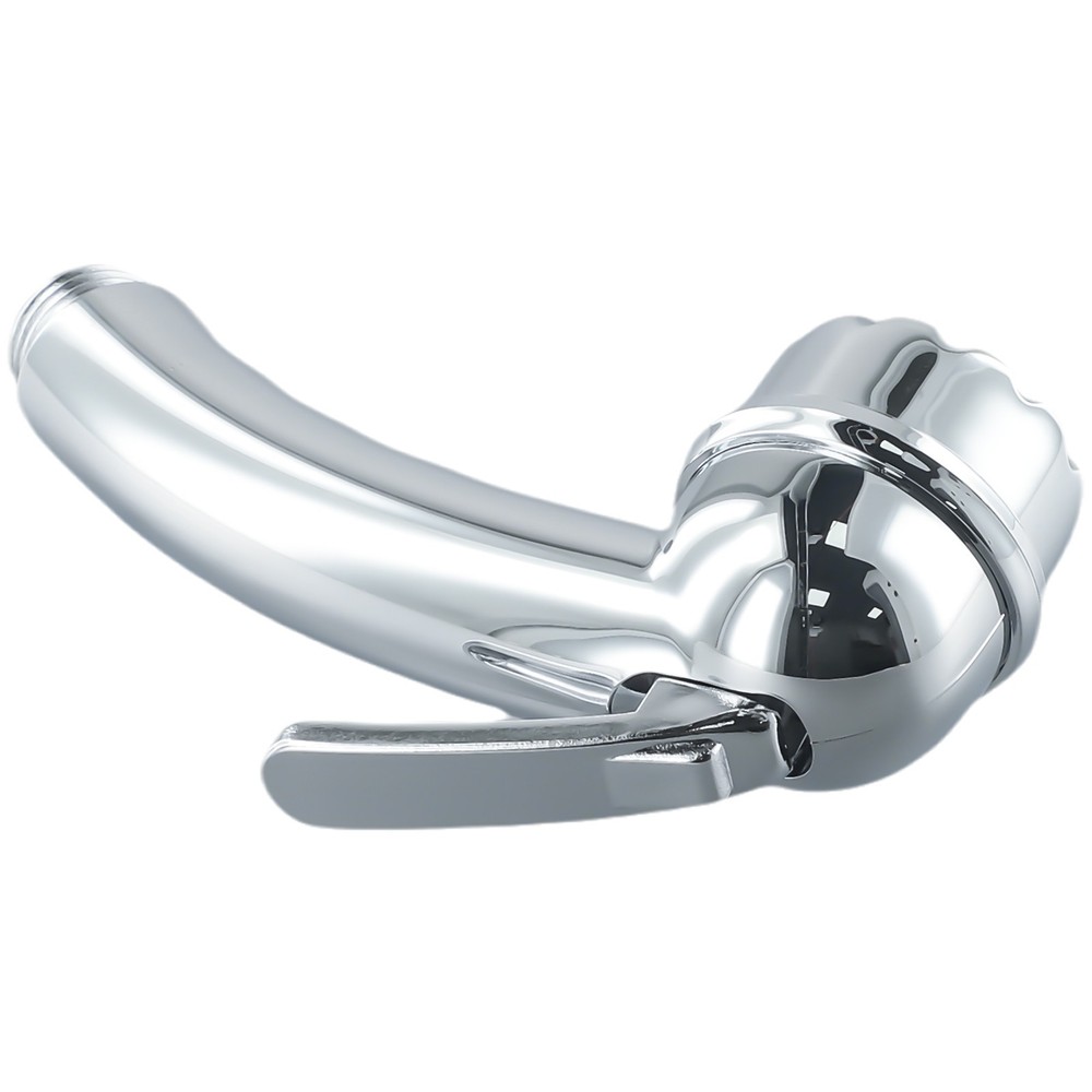 Good Quality Shower Head Silver With Start/stop Button 14.5 Cm Adjustable