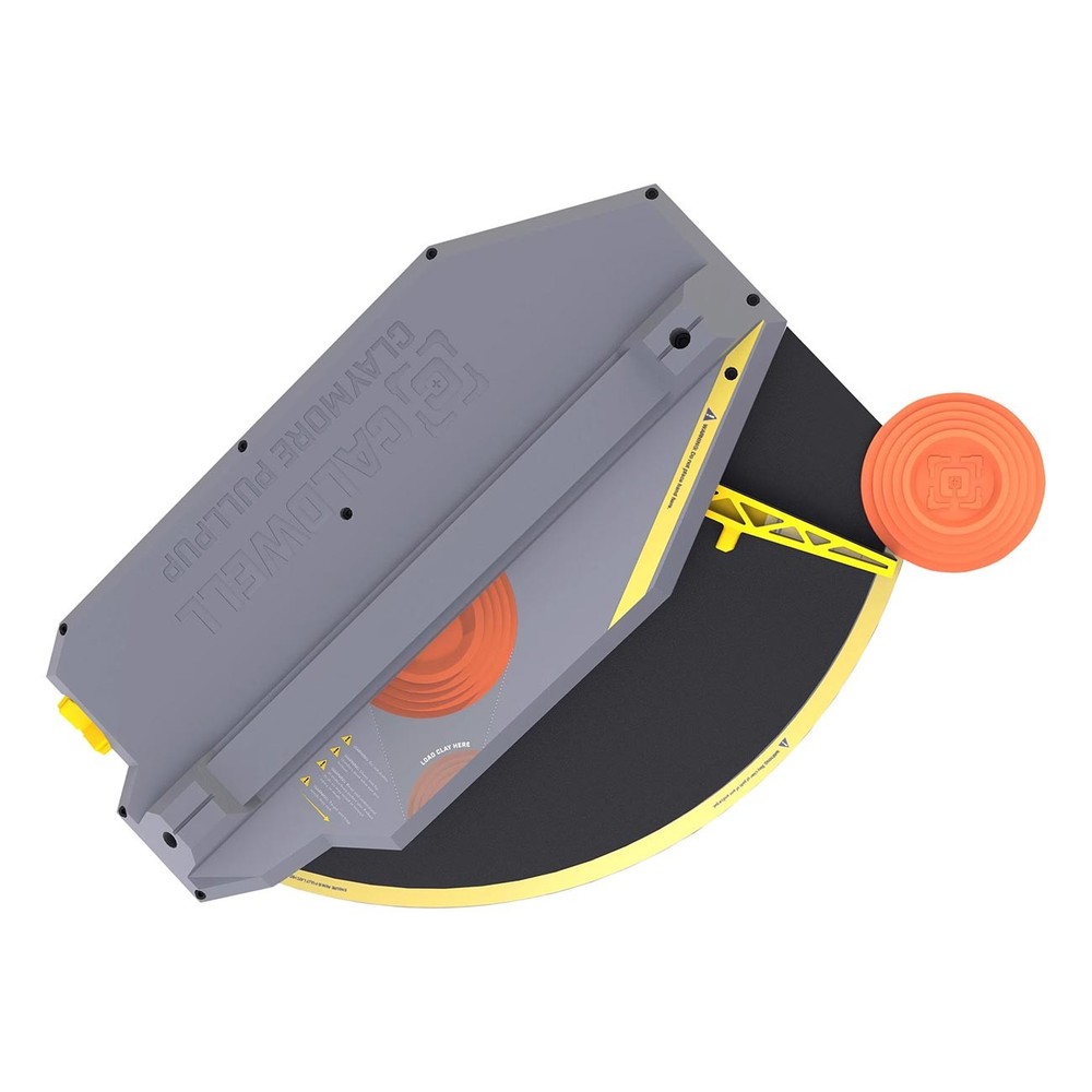 Caldwell Claymore Pullpup Compact Handheld Clay Target Thrower Range 55 Yards