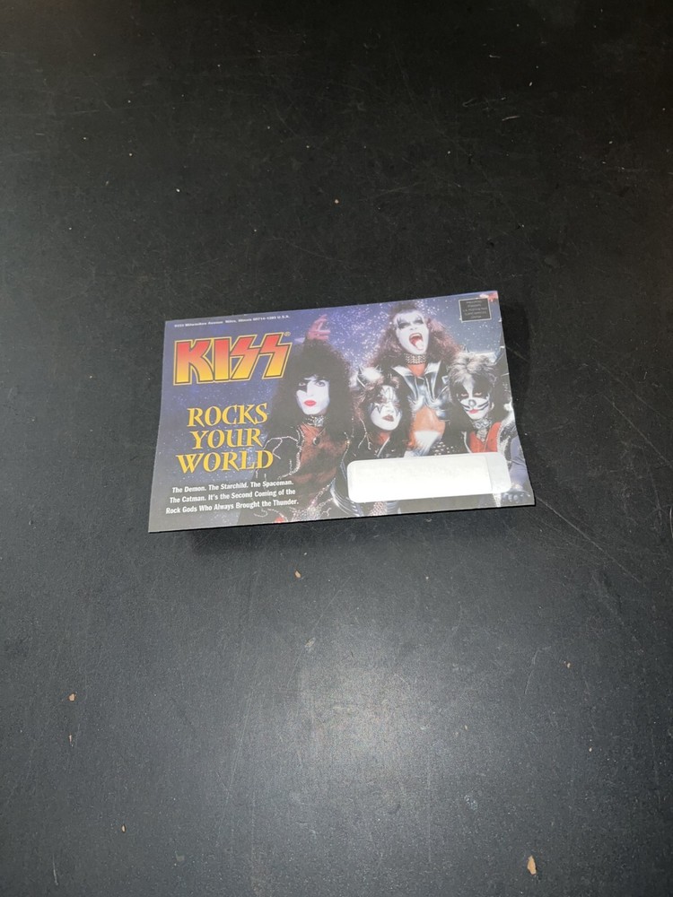 KISS : Destroyer Illuminated Figurines Mail Order Ad  (Great To Display)