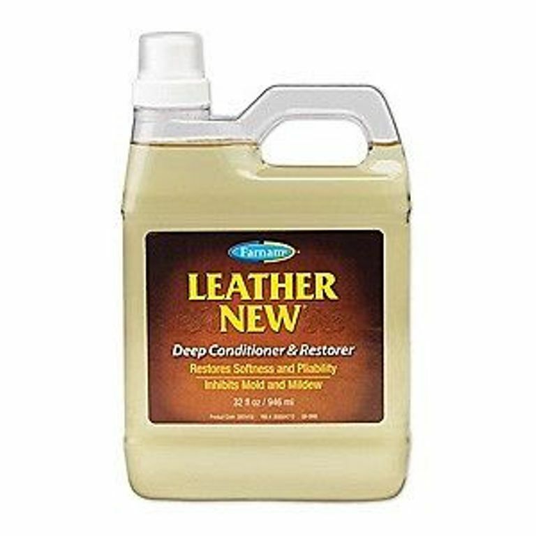 Leather New Deep Conditioner & Restorer 32oz Softness Pliability Saddles Boots