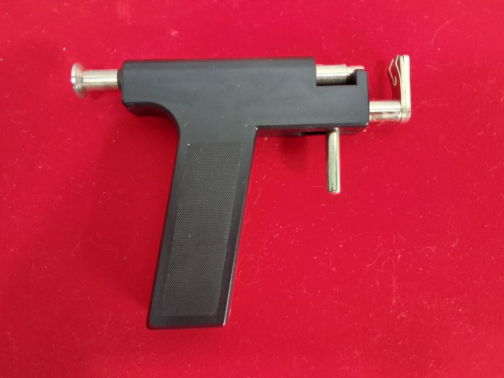 Ear Piercing Gun Instrument Ear Piercing Tool Black