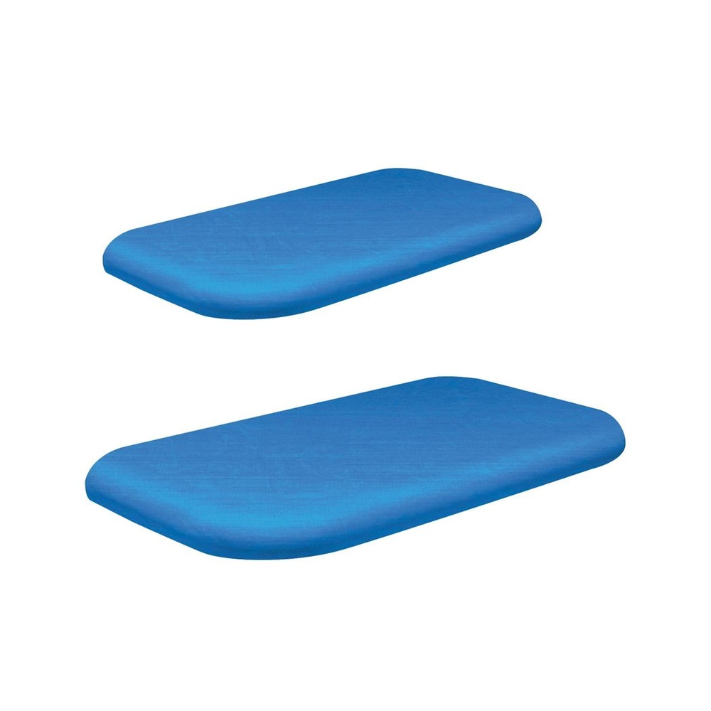Rectangular Pool Cover PE Dust Cover Water Resistant Protective Cover for