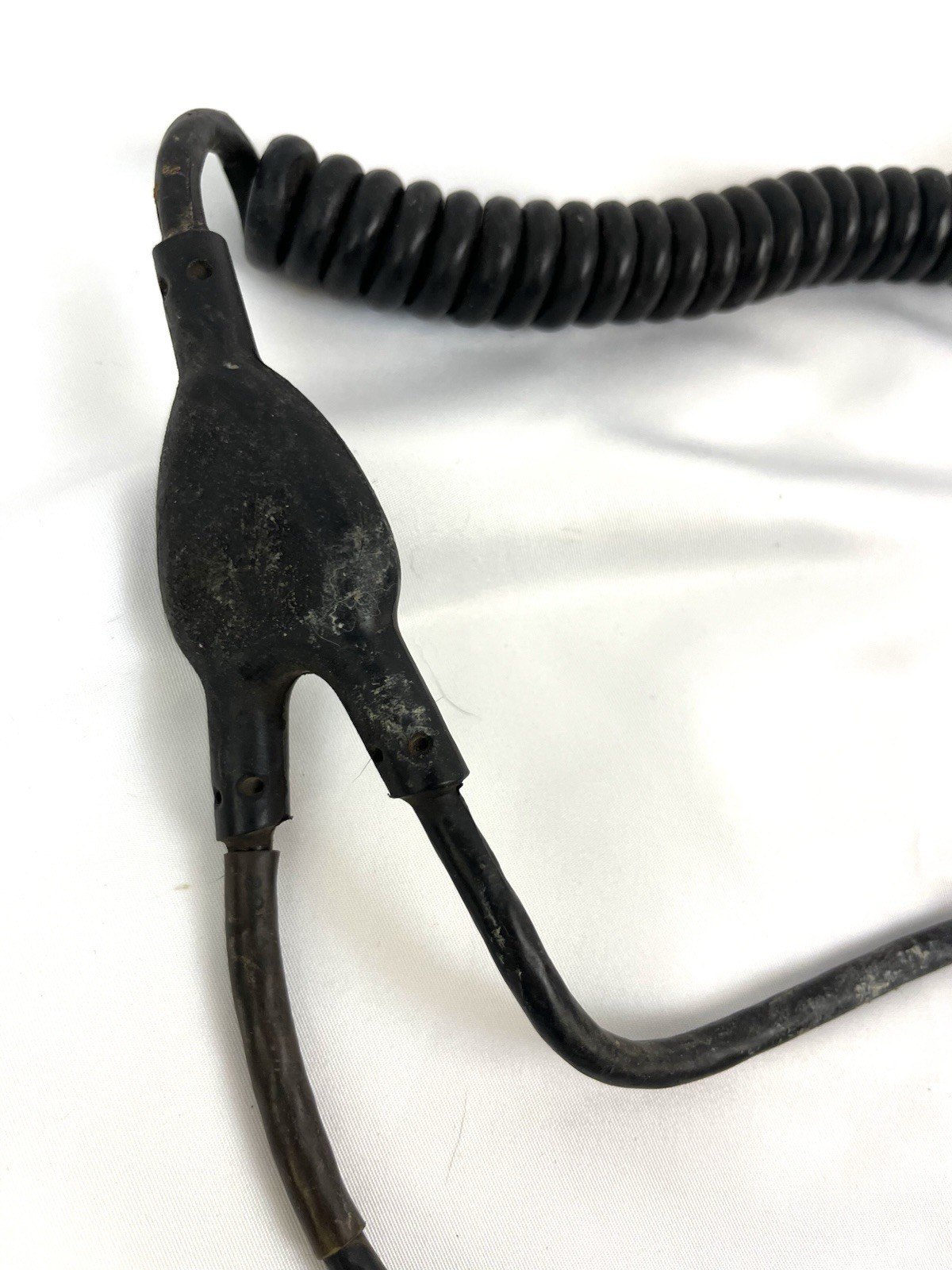 ~ VINTAGE US MILITARY Y-CABLE MBITR PRC RADIO INTERFACE SPLITTER 5 PIN