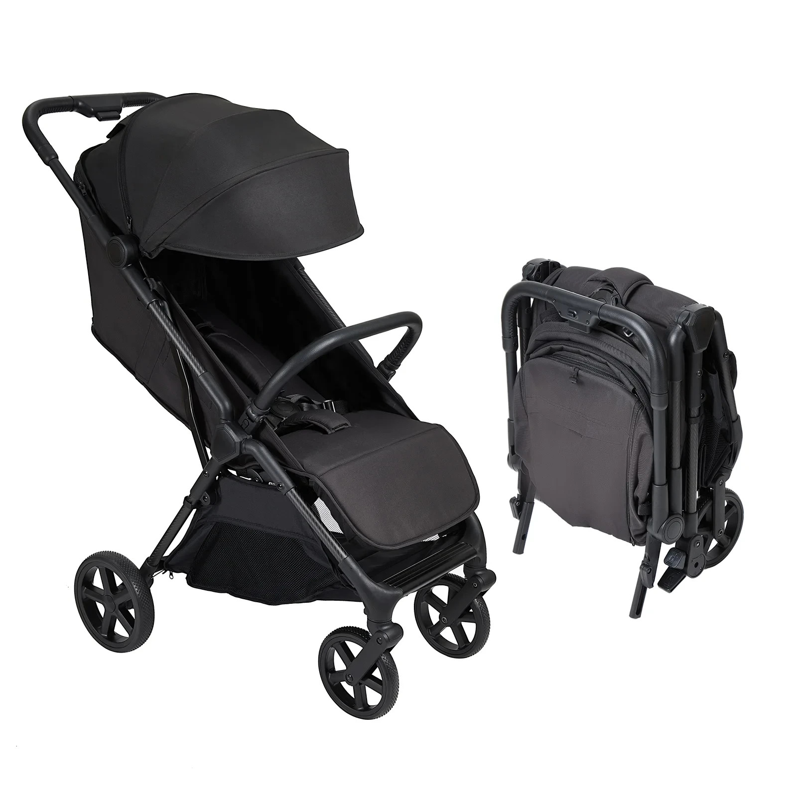 MAMAZING Baby Stroller Lightweight One-Hand Fold Travel Compact Carbon Fiber
