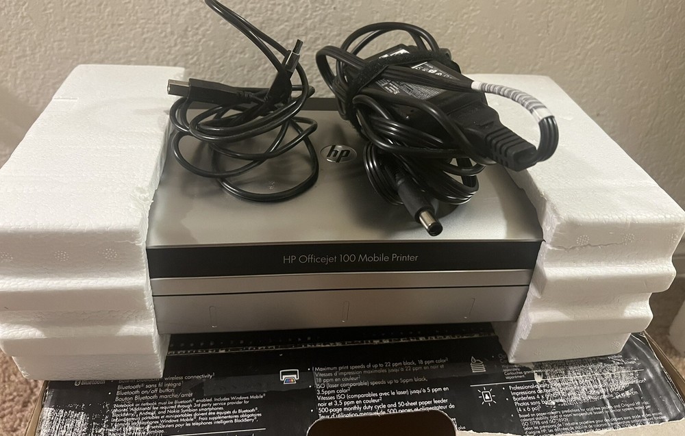 HP Office Jet 100 Mobile Printer