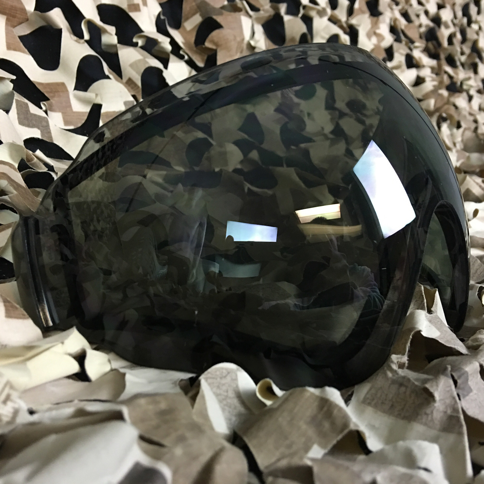 NEW V-Force Profiler Dual Pane Thermal Anti-Fog Mask Lens - Ninja Black