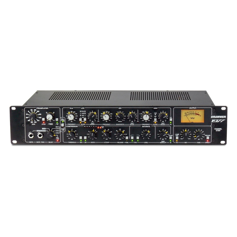 Drawmer 1977 Preamp Channel Strip with Compression and Saturation