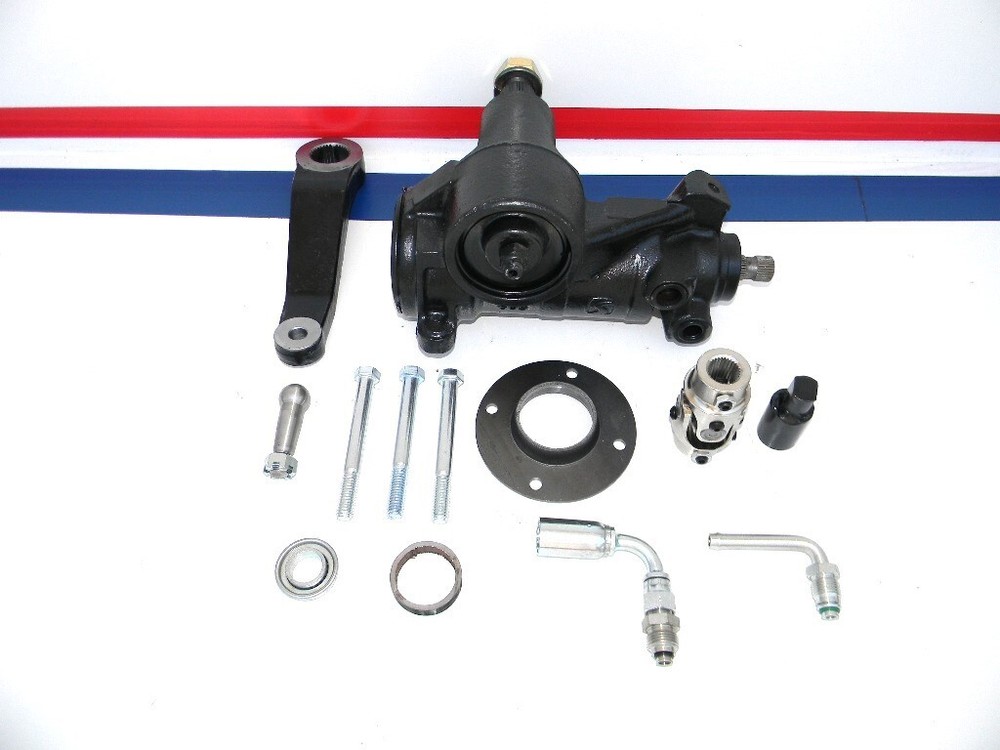 56 57 58 Olds Power Steering Conversion or Replacement Gear
