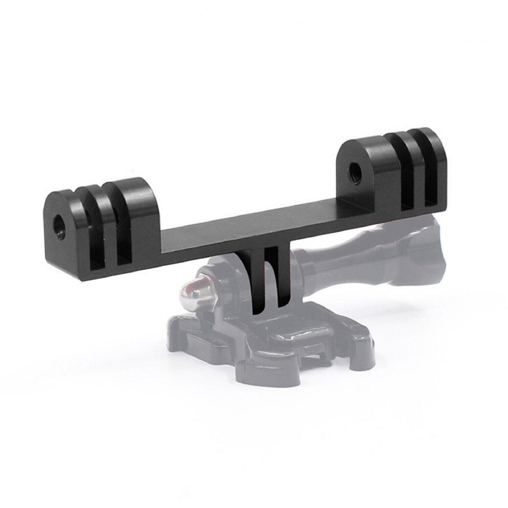 Dual Head Flash Light Camera Mount Bracket Bridge Extender Extension Holder G