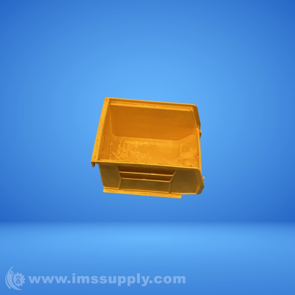 Quantum Storage Systems QUS210 Color Yellow Stack and Hang Bin USIP