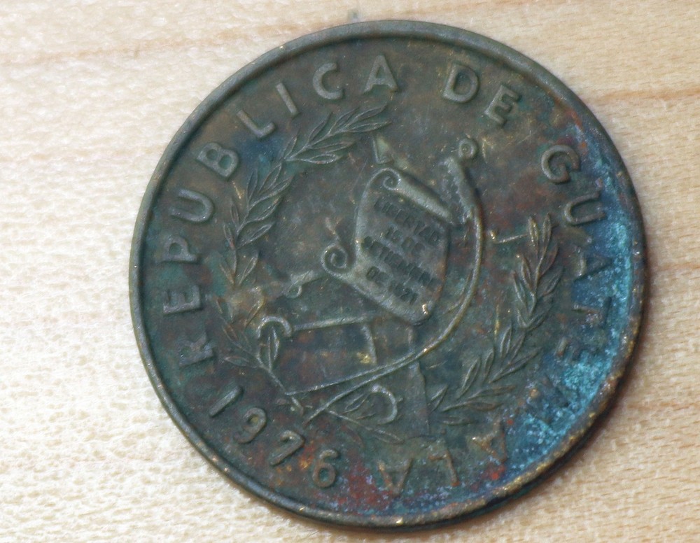 1976 Guatemala 1 Centavo