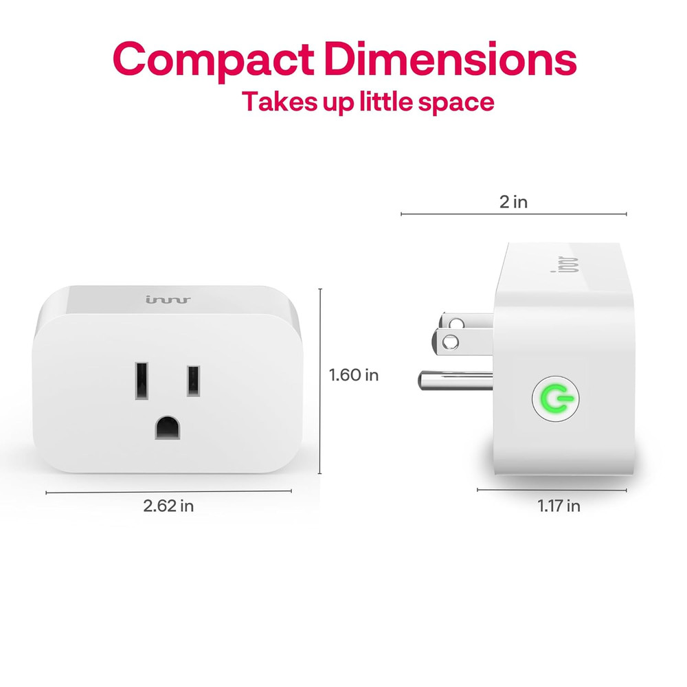 Zigbee Smart Plug, Works with Philips Hue*, Alexa and Smartthings, Zigbee Repeat