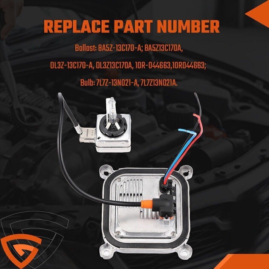 HID Bulb Control Unit For 10-19 Ford Mustang Headlight Bulb Igniter D3S Bulb