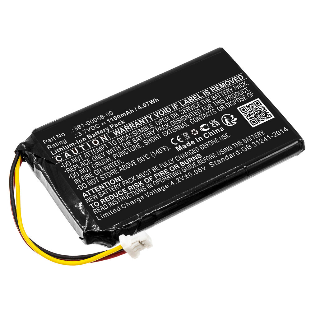 1100mAh 361-00056-00 361-00056-50 Battery for Garmin Drive 50 50LM 51 51LMT GPS