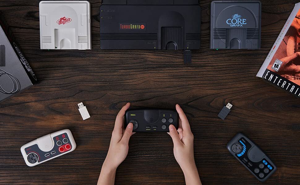 8Bitdo PCE Core 2.4G Wireless Gamepad for PC Engine Mini & Nintendo Switch