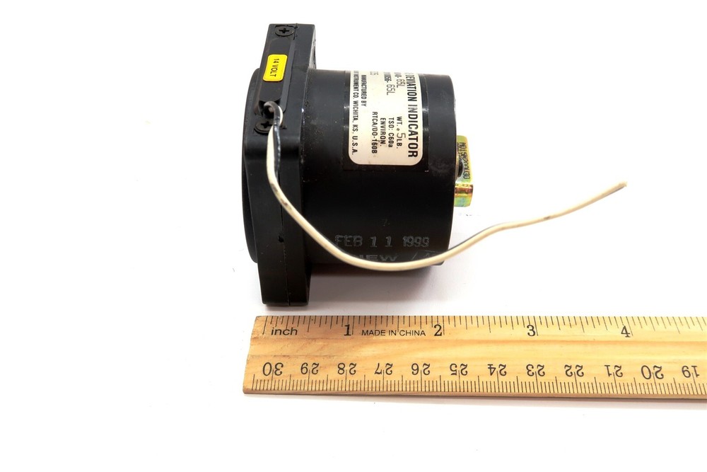 Mid-Continent MD40-65L Course Deviation Indicator PN 2010056 Removed for Upgrade