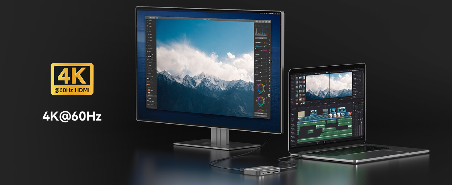 ACASIS 10Gbps Magnetic SSD Enclosure & Docking Station for iPhone 15/16/17 Serie