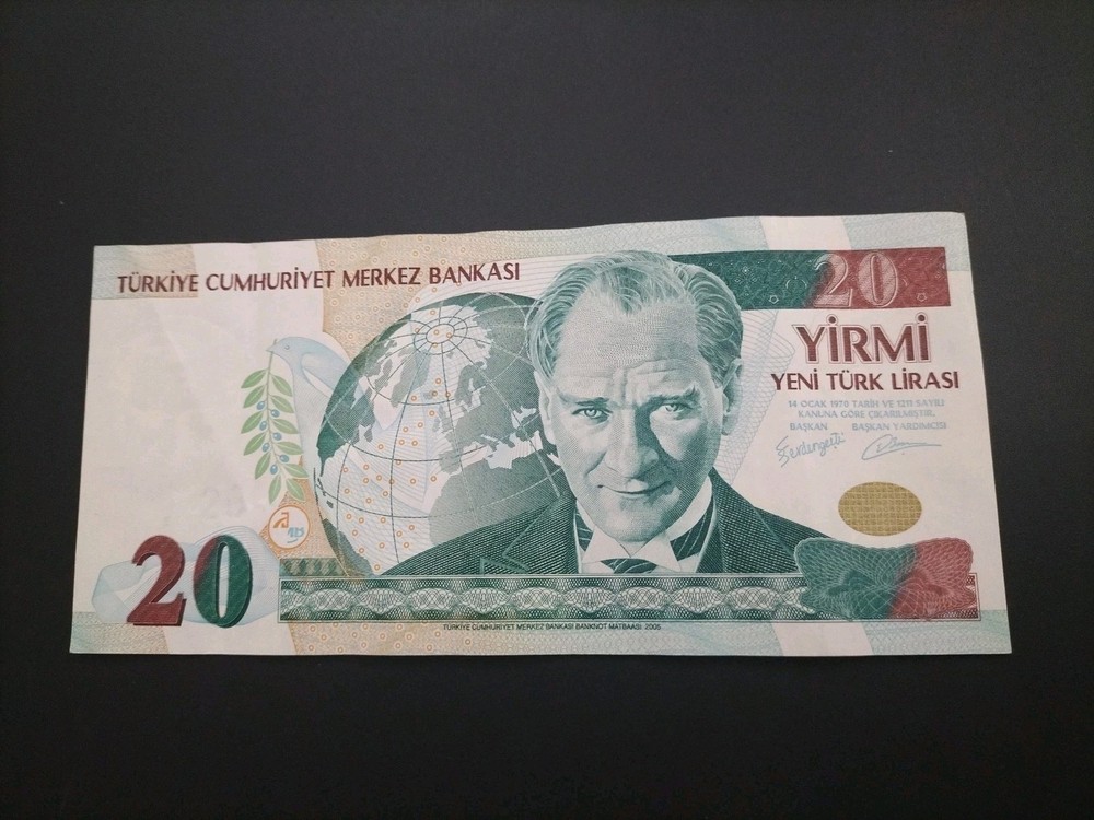 Turkey 20 Lira 2005