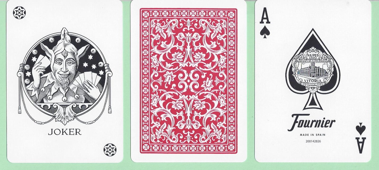 Fournier 505 playing cards (2 decks)