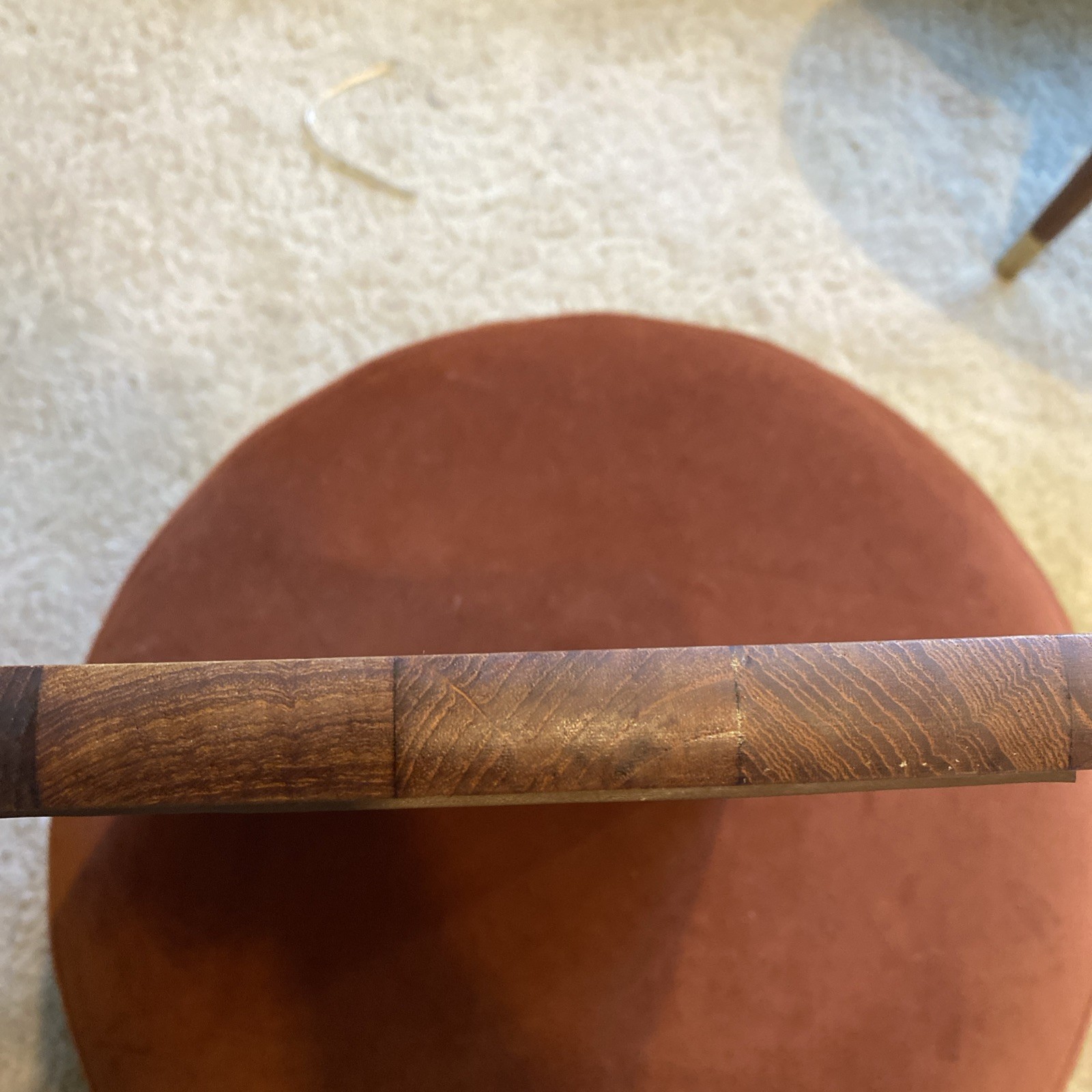 Vintage Dansk Jens Quistgaard rectangular Teak Cutting Board Denmark 17x11 HTF