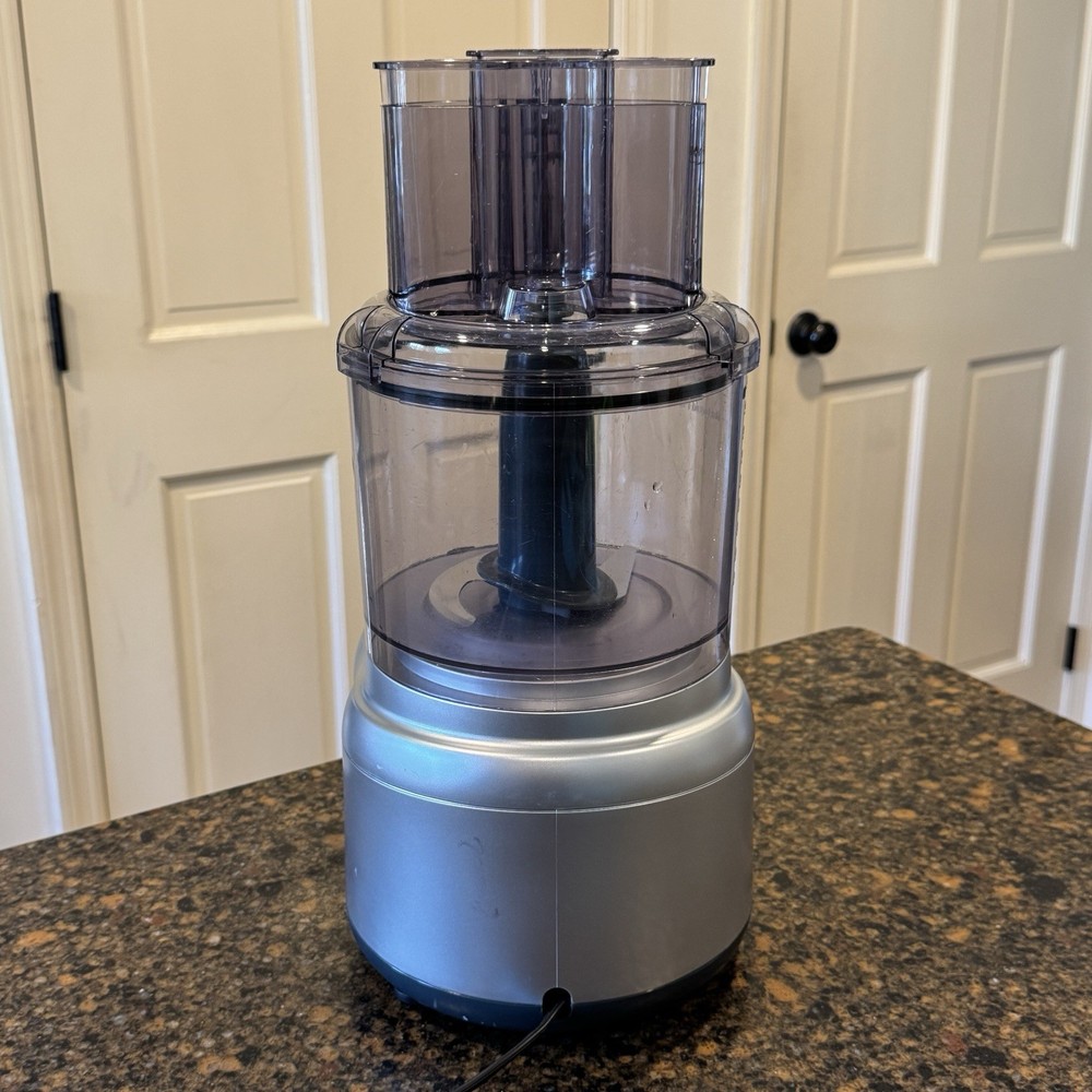 Cuisinart Elemental Food Processor 11 Cup Chopper Silver Model FP-11 TESTED