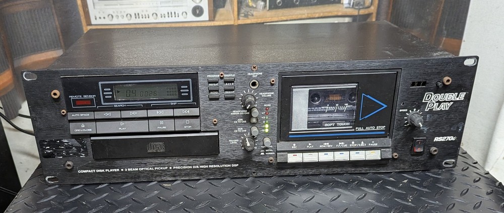 Rolls Double Play CD / cassette deck unit model RS270